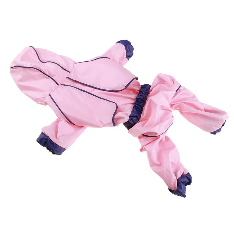Дождевик для собак из искусственной кожи водонепроницаемый дождевик маленьких