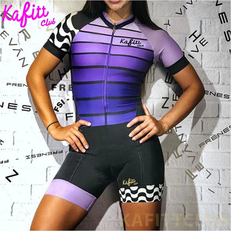 

kafitt club cycling jersey set shorts summer bicycle suit short sleeve top bib shorts outdoor team clothes19D women jumpsuits