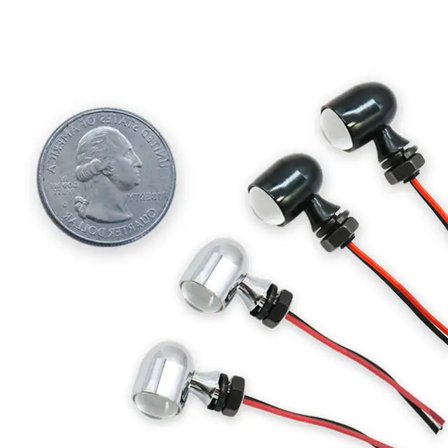 

motorcycle accessories High Power Electric Motorbike Led Mini Driving Light Dual Color Turn Signal Light Motorcycles Light Led