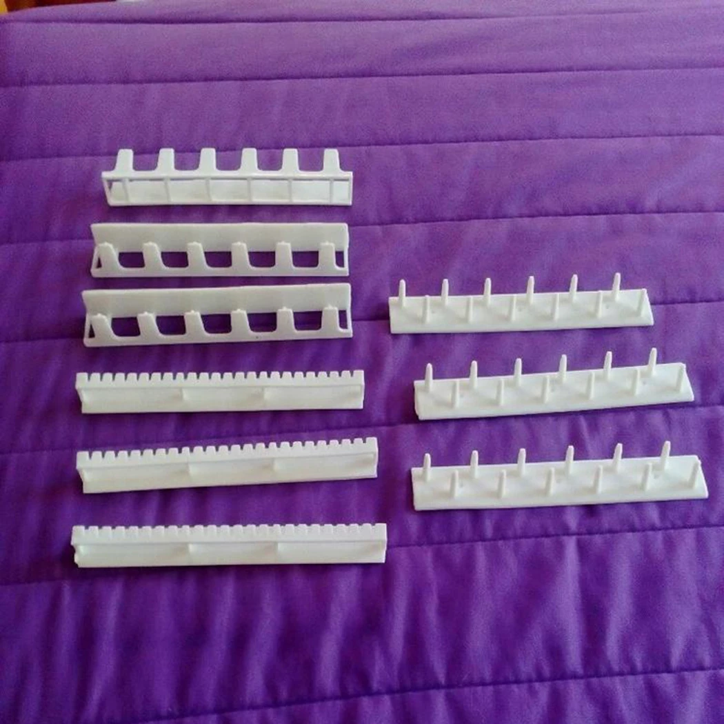 

Jewelry Rack Necklace Hanger ABS High Quality Adhesive Paste Wall 1 Set Earring Ring 9 in 1 Jewelry Hanger