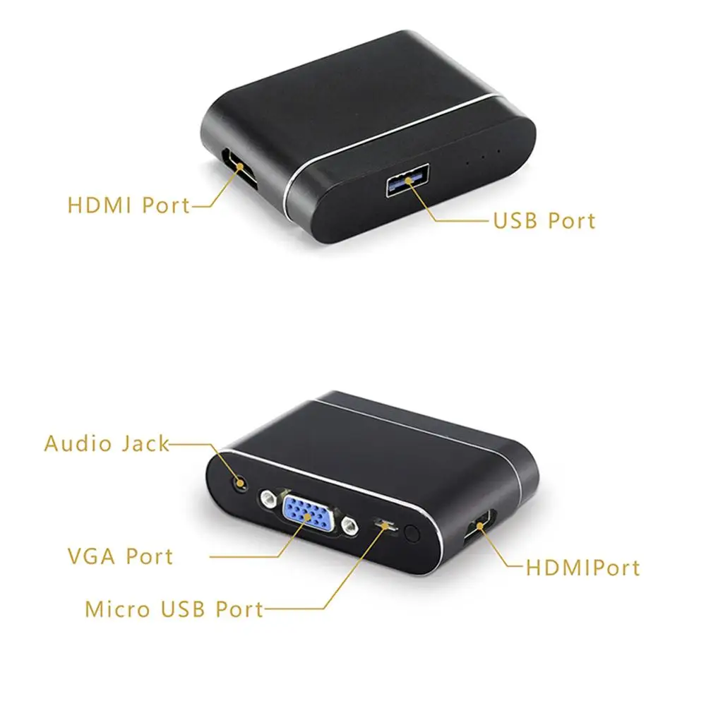 L9 Проводная DLNA для Miracast Airplay экран зеркальный ключ TV Stick AV RCA VGA выход телефона ТВ