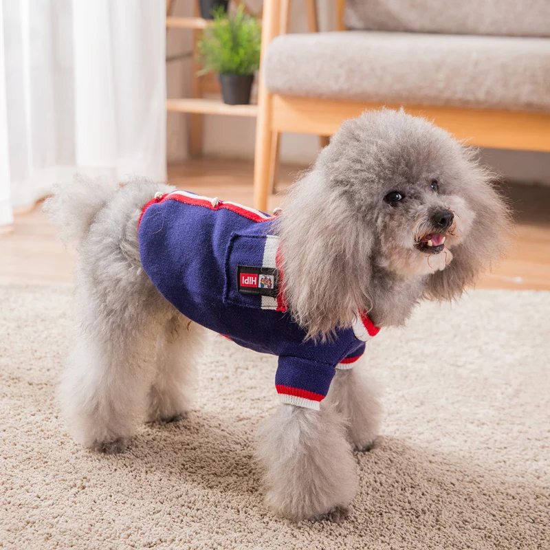 Hipidog одежда для домашних животных Новое поступление брендовый свитер для собак Зимний теплый свитер для собак