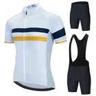 Новинка лета 2021 Мужская велосипедная рубашка с короткими рукавами с короткими нагрудниками, дышащий и устойчивый к ультрафиолетовому излучению профессиональный спортивный костюм для команды