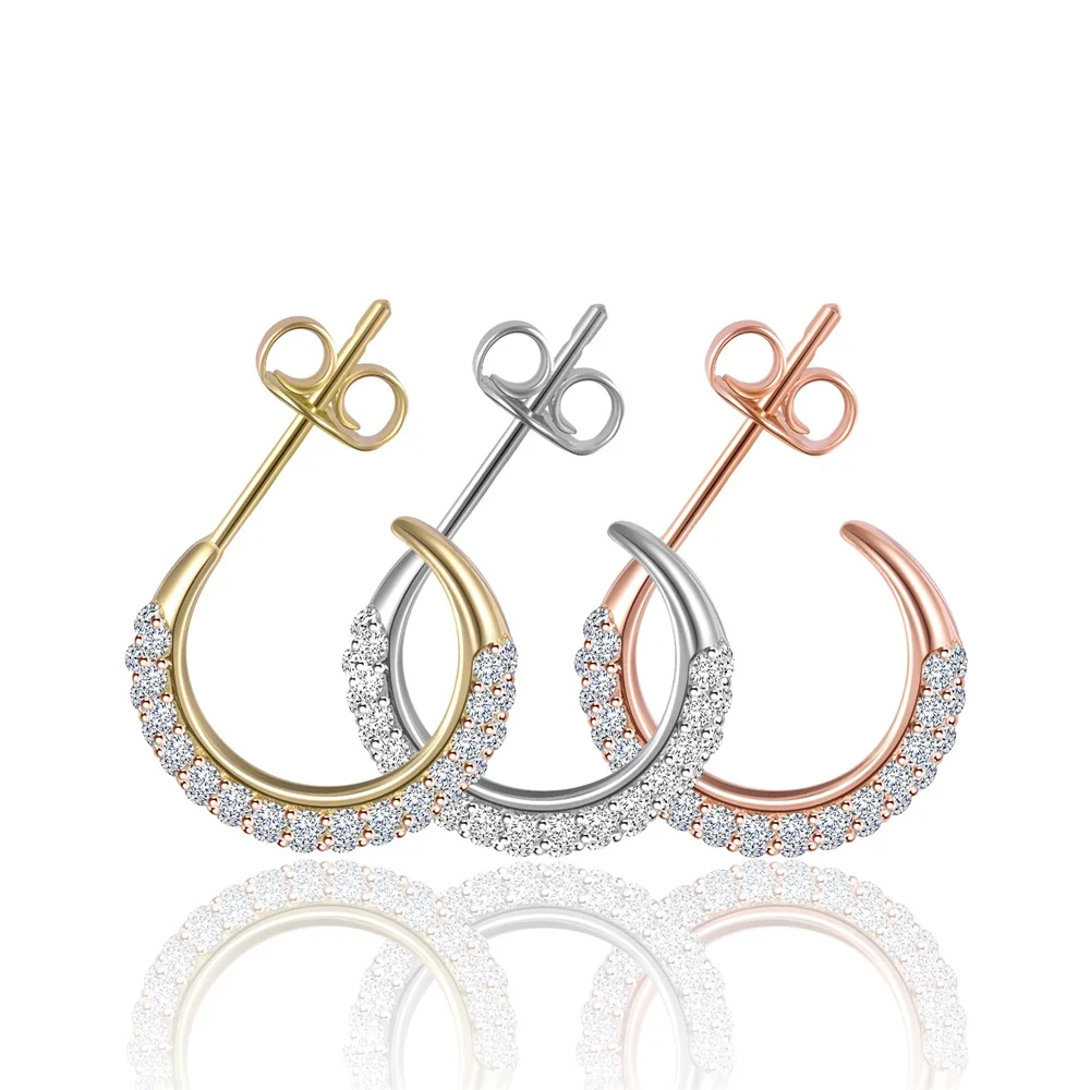 

Unusual Earrings for Women Shiny Stud Earring Sets Fashion Female Jewelry Gift for The New Year 2020 Trendy Arrival Earring Suit