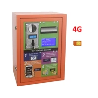 hot selling 2021 outdoor 4g wifi service coin banknote operated steel plate vending machine