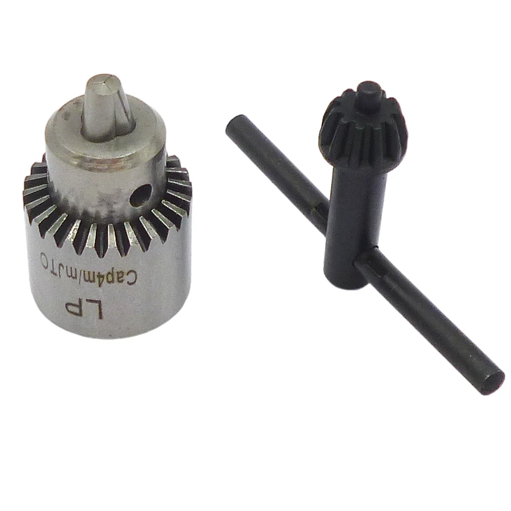 Сверлильный патрон с гаечным ключом Зажимной диапазоном от 0 3 до 4 мм миниатюрный