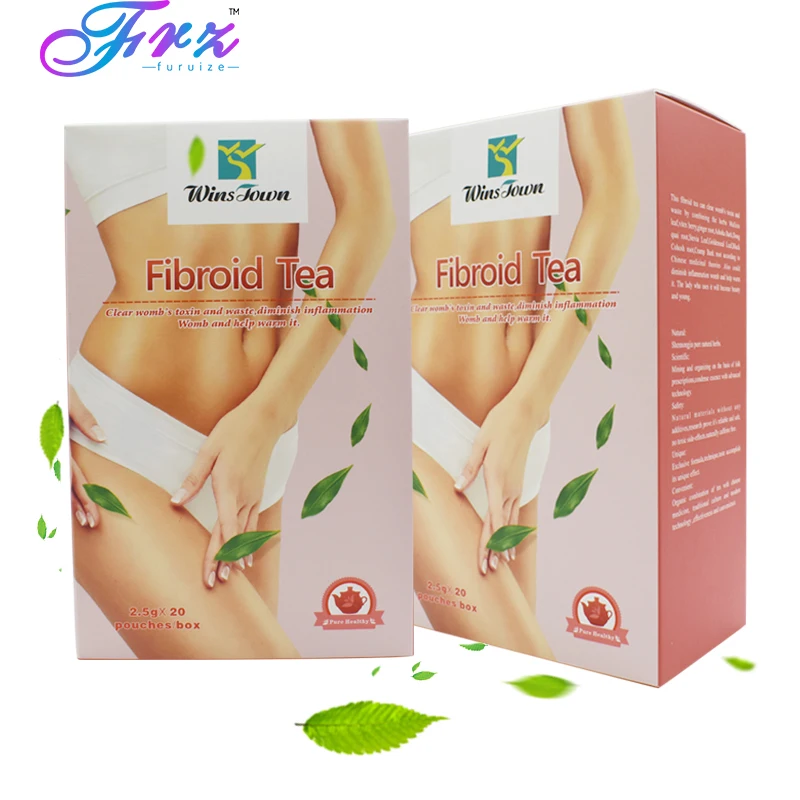 40 Шт. / 2 Пакета Травяной Женский Чай Fibroid Натуральный Раствор для Миомы Матки