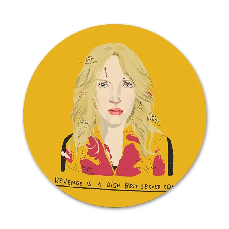 Брошь из фильма Убить Билла прочная брошь значок косплея аксессуары для одежды