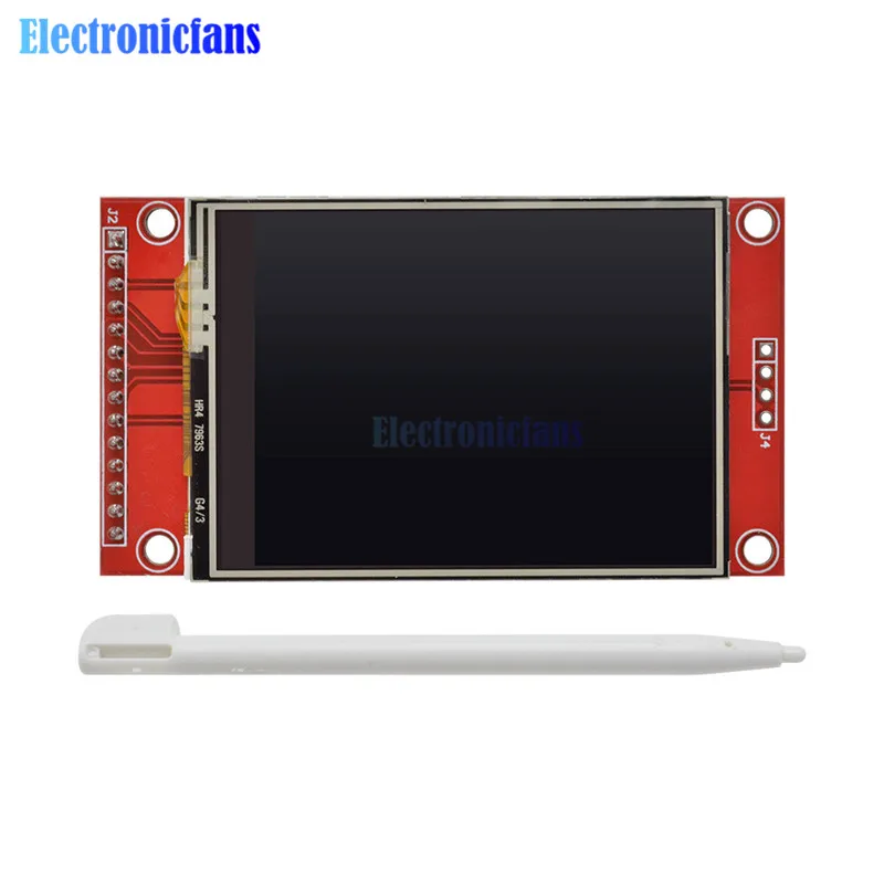 240х320 2.4&quot SPI TFT ЖК сенсорный модуль с PBC ILI9341 3.3В бесплатная доставка|spi tft|lcd touchlcd touch