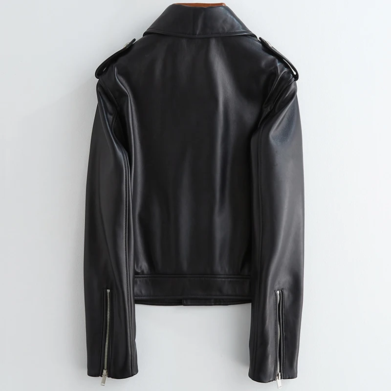 Красная мотоциклетная куртка короткие черные пальто из искусственной кожи