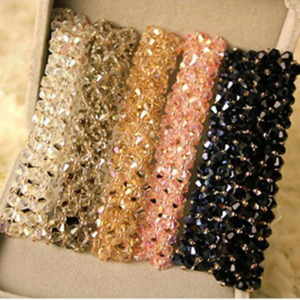 2 шт шикарные хрустальные шпильки для волос головные уборы женщин девушек Стразы