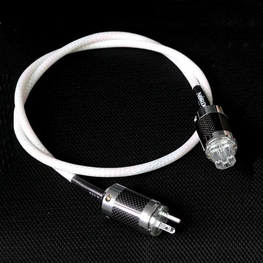 Холдейн Hi Fi 9 ядер 16AWG NORDOST Valhalla 7N с серебряным покрытием OCC Мощность кабель End из