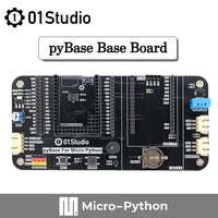 01studio pybase micropython base board development embedded compatible with pyboard stm32 esp32 k210 openmv