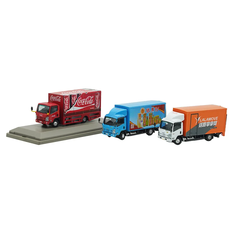

1:76 ISUZU N-SERIES M1 Hong Kong medium truck van truck alloy car model collection decoration gift