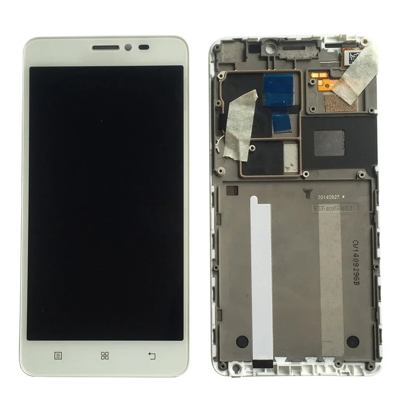ЖК-дисплей 5 0 дюйма с рамкой для Lenovo S850 S850T сенсорным экраном и дигитайзером в