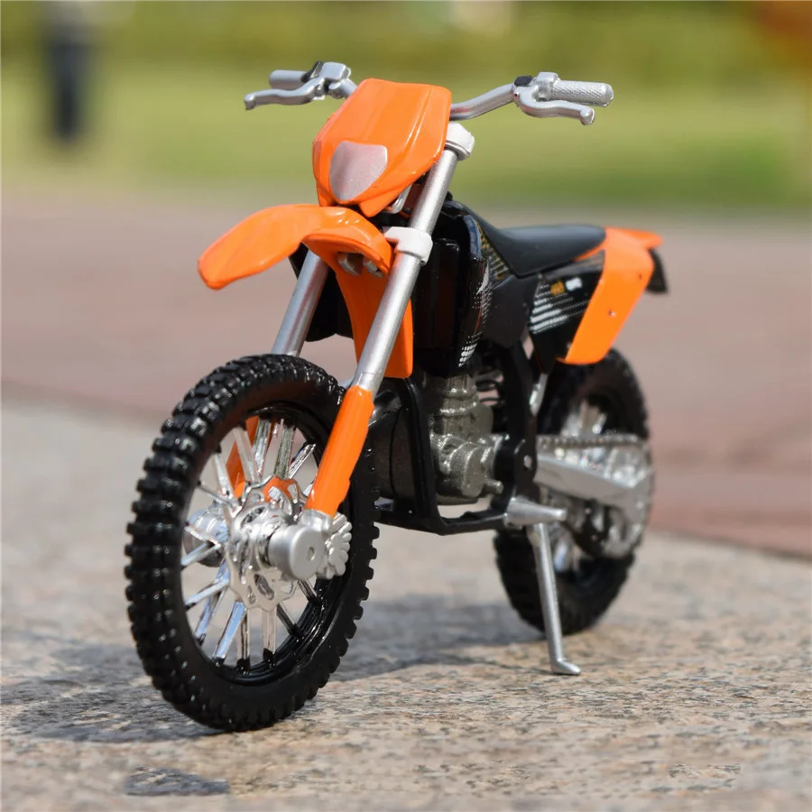 Мотоциклы Maisto KTM 1/18 EXC модели мотоциклов литые с дисплеем подарок на день рождения