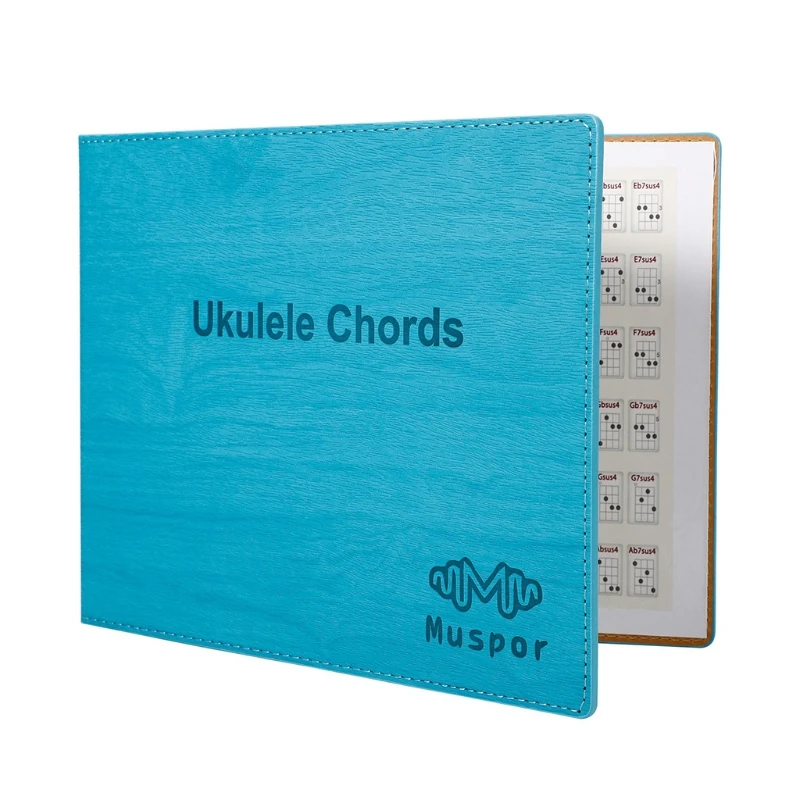 

Portable Ukulele Chord Book Guitar Guide Learning Aid Chart Ukulele Tone Note