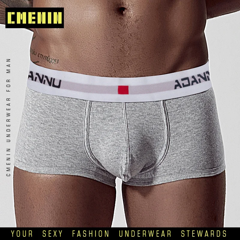 CEMNIN 2020 сексуальные боксеры мужское нижнее белье Cueca мужские трусы хлопковые