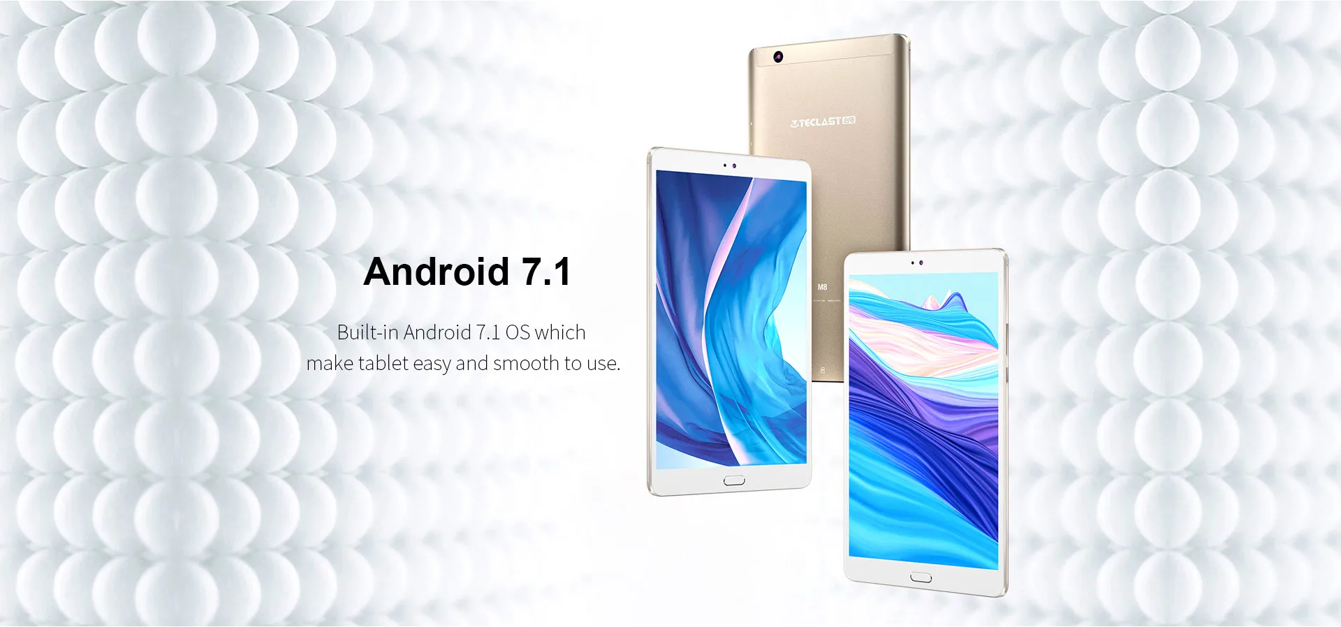 8,4 дюймов Teclast M8 планшетный ПК Allwinner A63 четырехъядерный 3 ГБ ОЗУ 32 Гб ПЗУ 2560*1600 JDI ips Android 7,1 WiFi тип-c