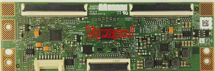 Yqwsyxl 100% оригинальная новая логическая плата RUNTK 5538TP ZA RUNTK5538TP ZB ZZ ЖК-контроллер TCON |