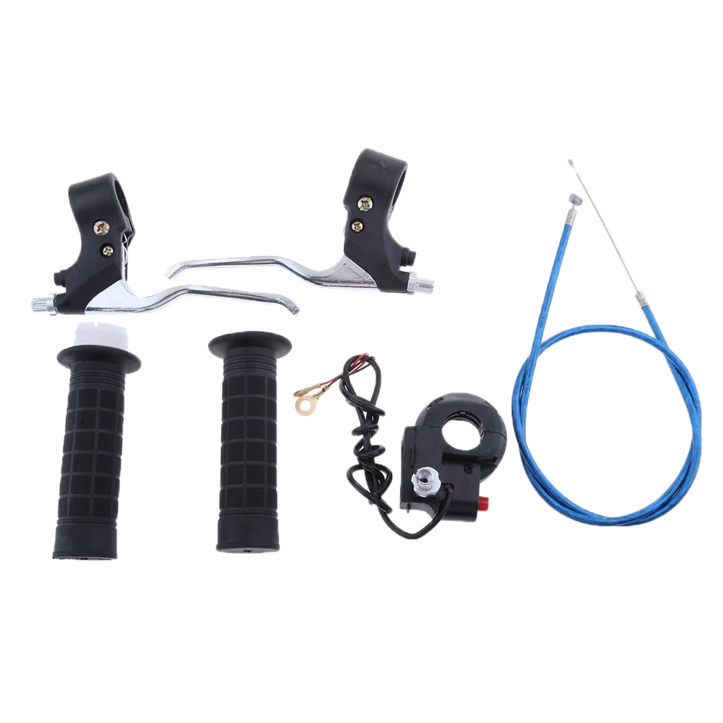 Ручки на руль мотоцикла и трос дроссельной заслонки тормозные рычаги