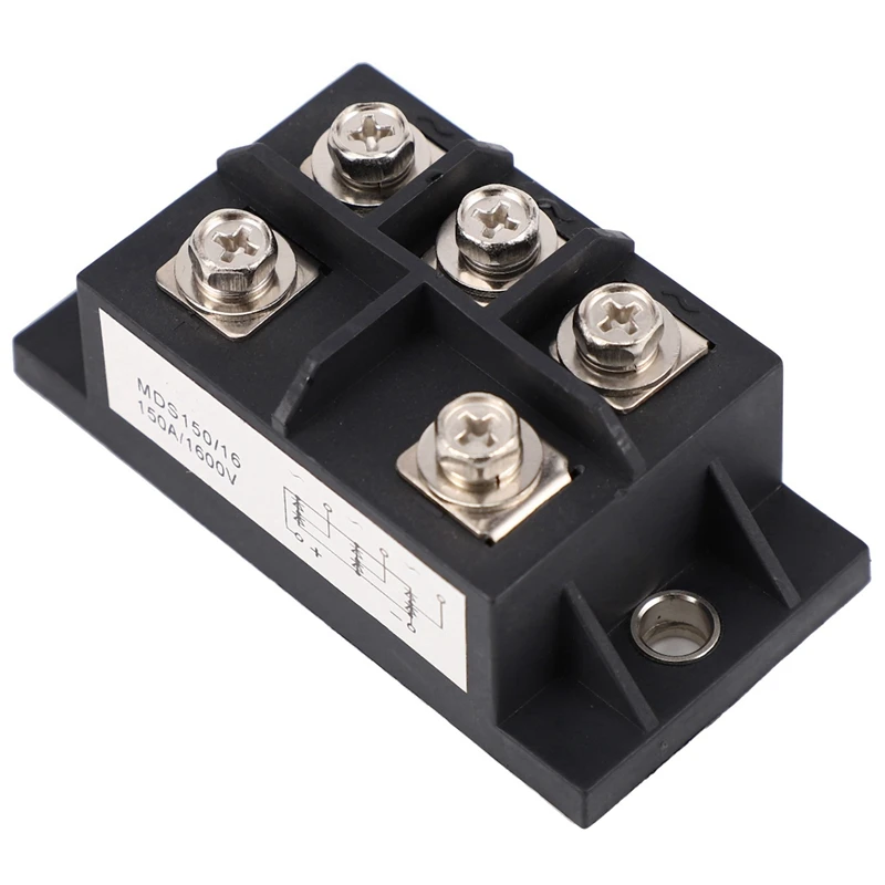 

1 Pcs MDS150A 3-Phase Diode Bridge Rectifier 80X40X33mm & 1 Pcs 150mm Waterproof IP54 Digital Caliper Minimeter Guage