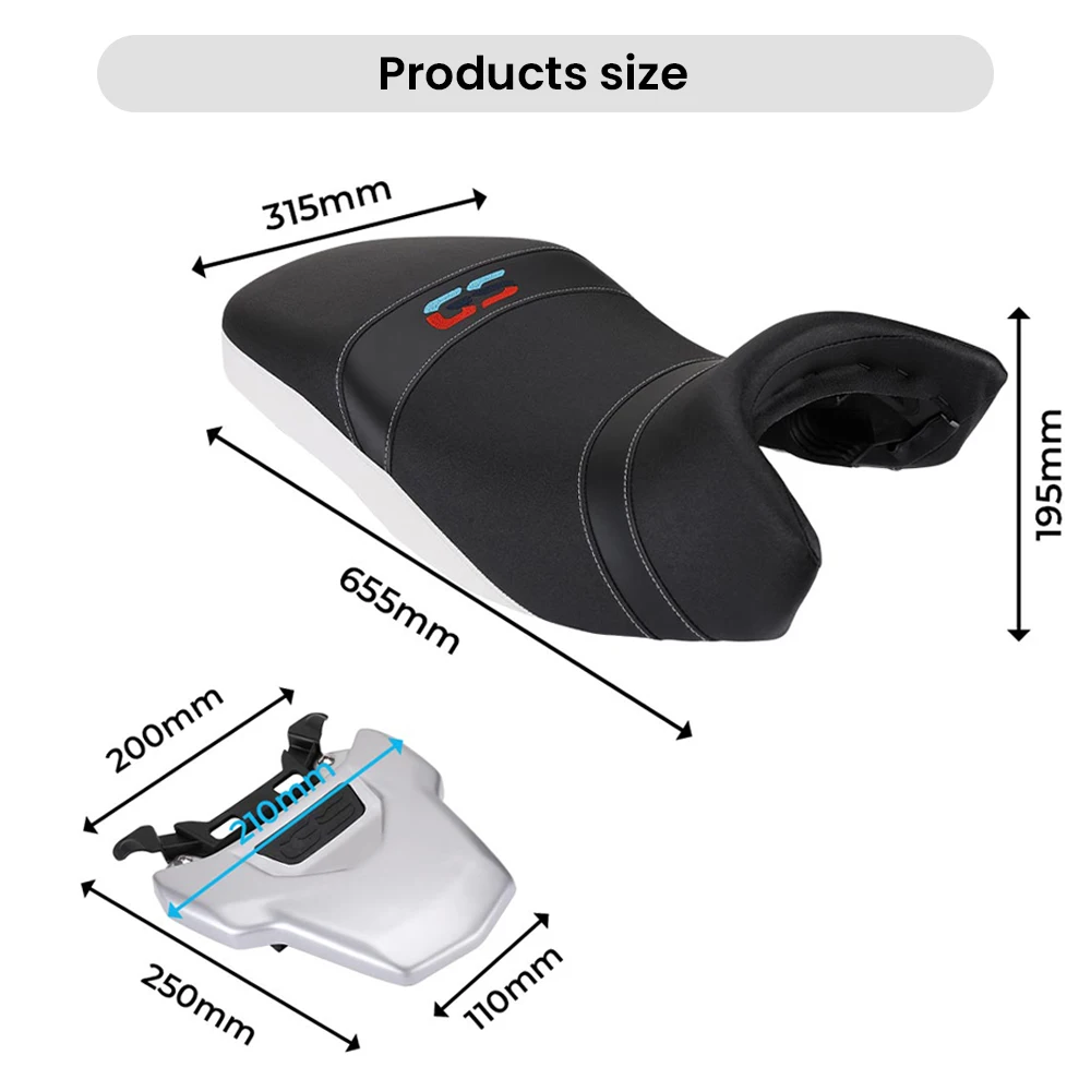 Подушка для сиденья водителя BMW R1200GS LC Adventure ADV чехол Мотоцикла GS 1200 2013-2018 |