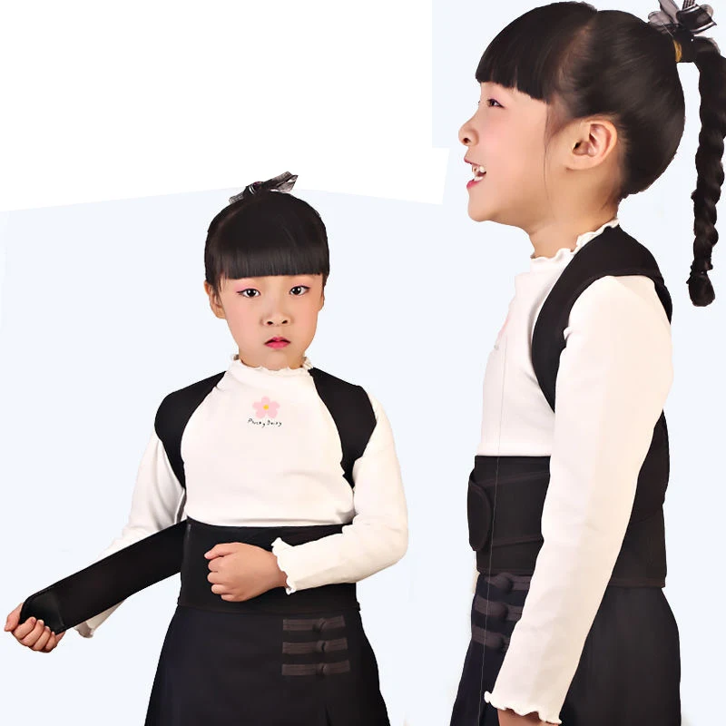 

Alloy Bone Shoulder Posture Corrector Spine Humpback Belt Upper Back Brace Support Corset For Kid Children Girl Boy Student