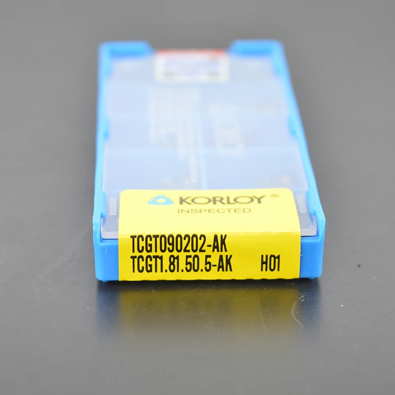 

High Quality Finish for Aluminum TCGT090202-AK H01 10pcs