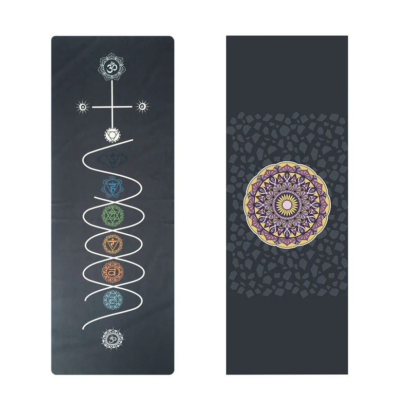 Коврик-одеяло для йоги с принтом 2020 нескользящее одеяло портативный дорожный