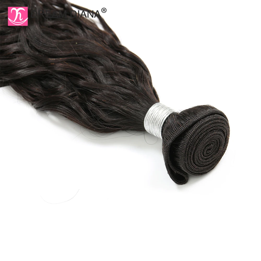 DreamDiana бразильские натуральные волнистые волосы 4 пряди 8 &quot 30&quot Remy натуральный