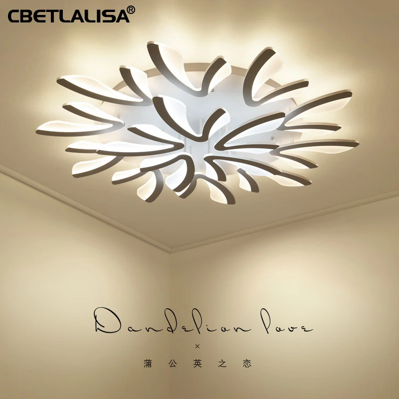 светодиодный потолочные люстры-светильники для гостиной спальни столовой