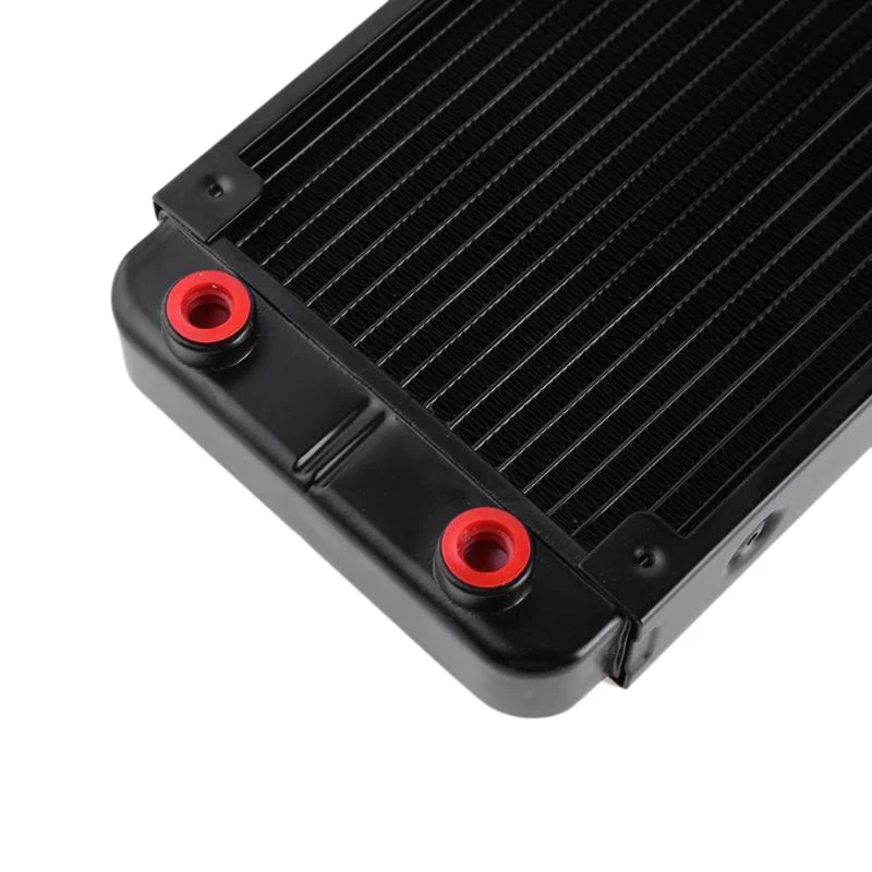 480 мм 18 трубок Алюминиевый компьютер светодиодный процессор водоразрядный