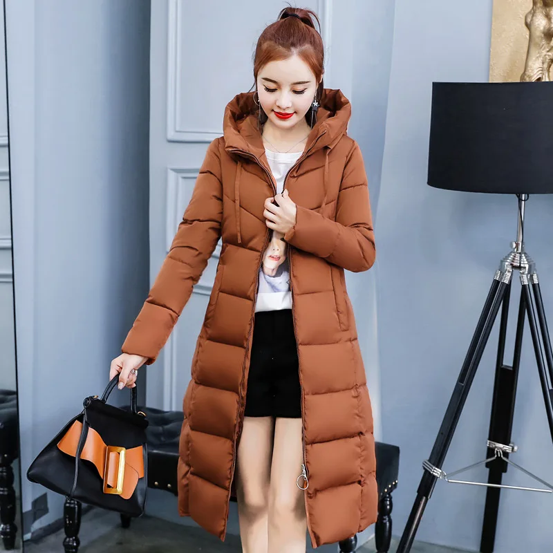 Parka women winter basic jackets female coats hooded warm cotton coats women down jackets 2019 solid outwear coats women jackets