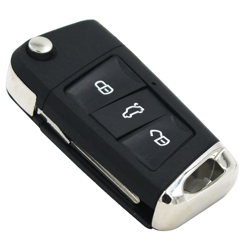 3 Button Key Case New Flip Folding Remote Car Shell Fob for Volkswagen GOLF7 | Автомобили и мотоциклы