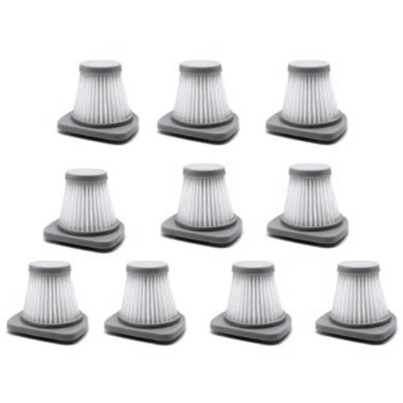 

10Pcs Hepa Filter Hand-Held Vacuum Cleaner Accessory Filter for Media SC861 SC861A