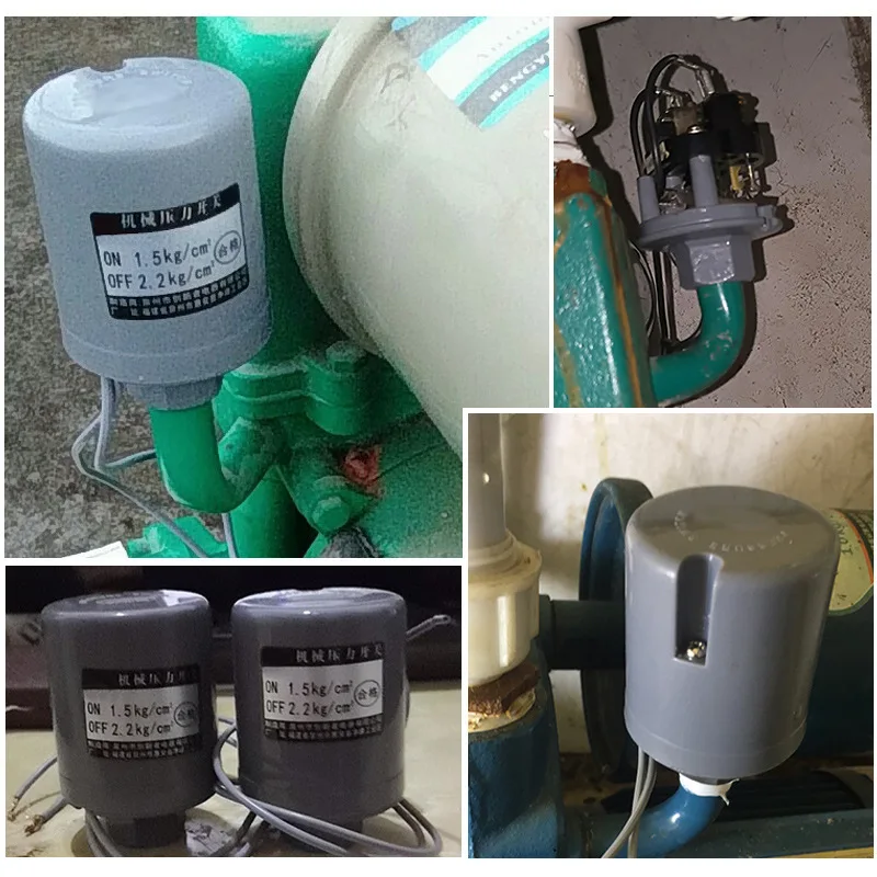 Автоматический датчик давления водяного насоса с внутренней резьбой 220 В