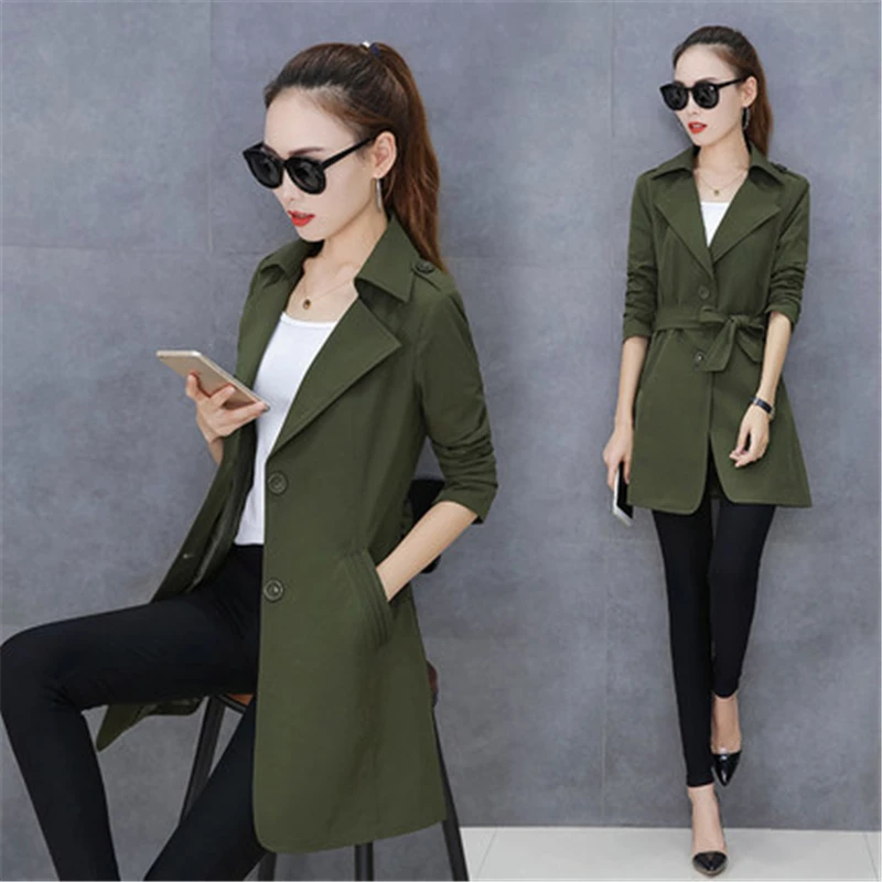 Женское стильное приталенное пальто модная женская верхняя одежда ветровка