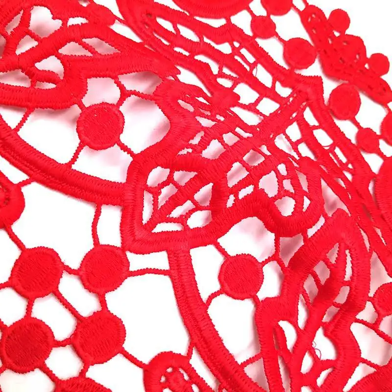 Emboidery воротник для шеи diy поддельные съемные воротники водорастворимые Женская бутоньерка трехмерные кружевные аксессуары