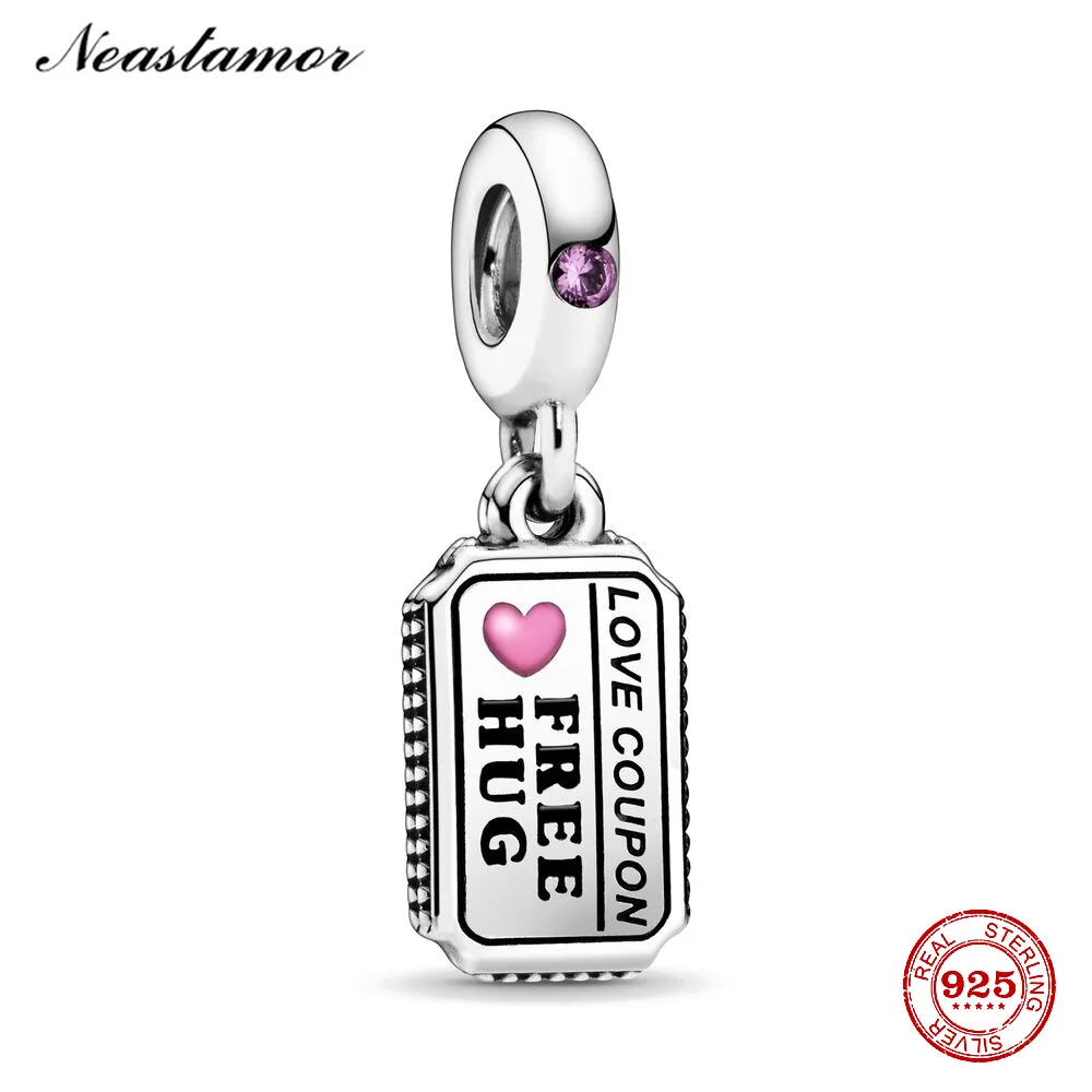 Новинка металлические бусины из стерлингового серебра 925 пробы купон любви