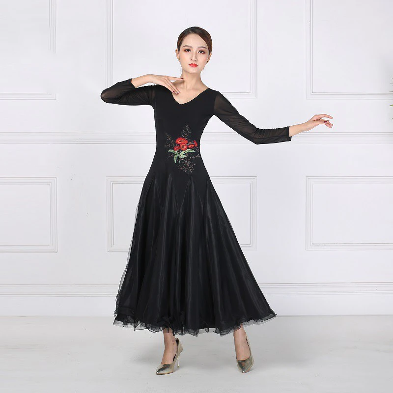 Высококачественное новое платье для бальных танцев стандартные платья костюм