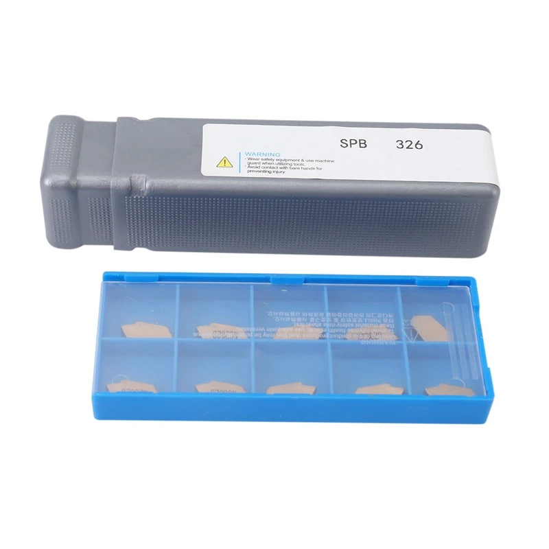 

CNC Lathe Blades Carbide Single-Head Grooving Blades SPB326 Rod + NC3030 Replacement Blades for Siemens and More