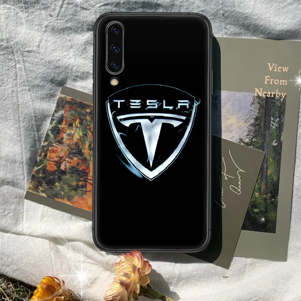 

Babaite Tesla car Phone Case Cover For Samsung Galaxy A10 A11 A20 E A21 A30 A40 A41 A50 A51 A70 A71 A81 S 4G 5G black Back Tpu