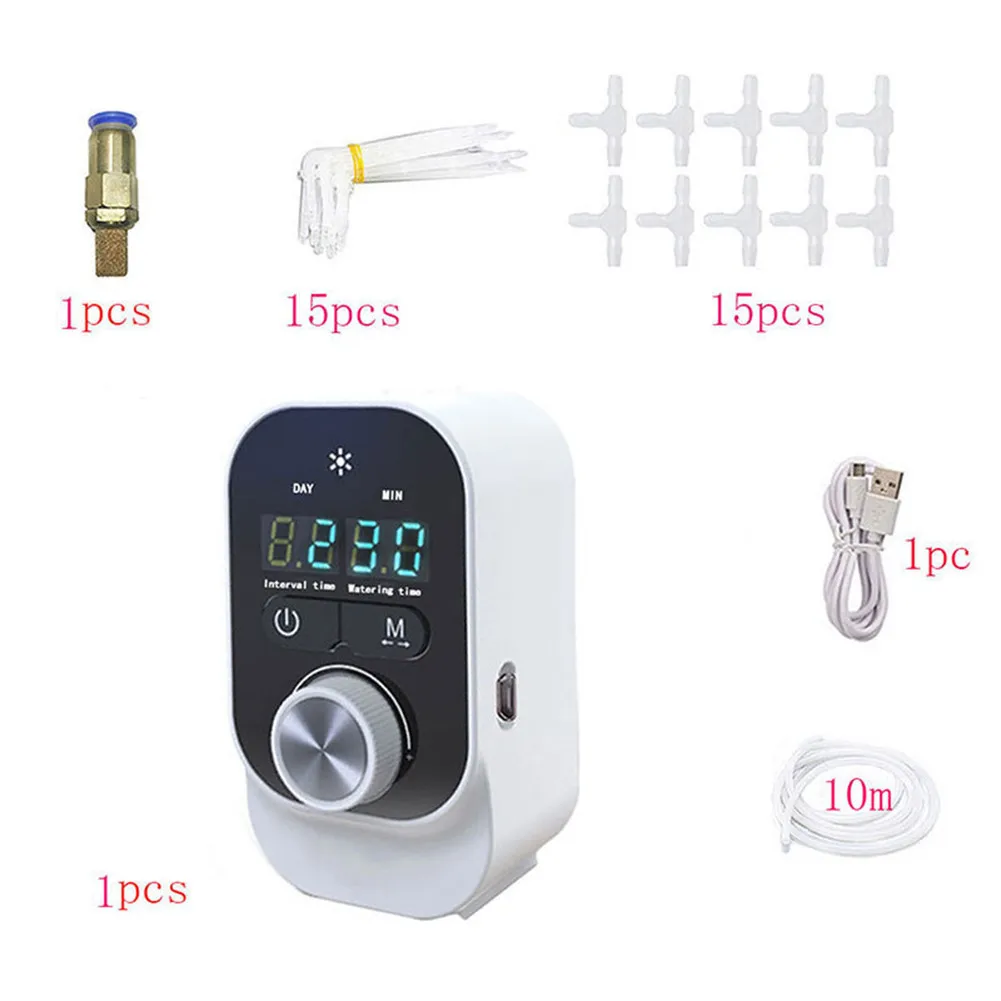 

Automatic Watering Device Home Timing Intelligent Watering Planter System Irrigation Timer Controller System