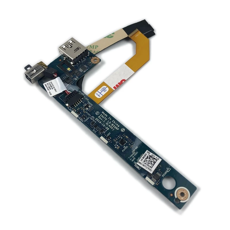 Новый оригинальный LS-B336P ZAU70 для DELL Latitude 13 7350 E7350 USB плата питания с кабелем 0JTJJW |