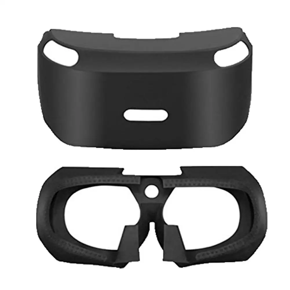 

100% Fuel Injection PSVR Inner Eye Mask + Outer Eye Mask Silicone Sleeve PS VR Light Shield Protective Case VR Accessories