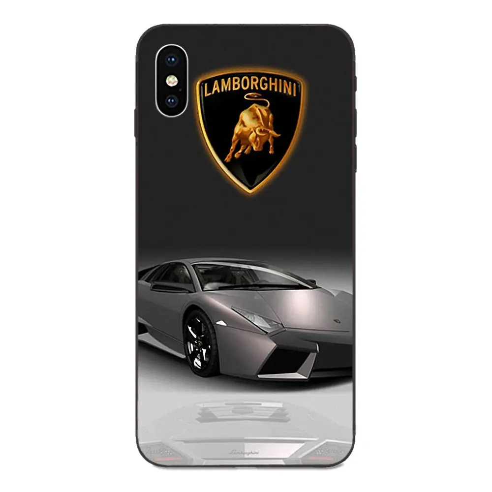 Чехол из ТПУ для Apple iPhone 4 4S 5 5S SE 6 6S 7 8 Plus X XS Max XR спортивный автомобиль | Мобильные