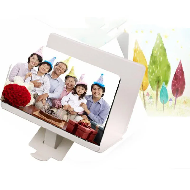 3D увеличительное стекло Защита глаз излучение выдвижной для мобильного телефона