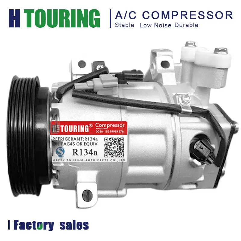 Компрессор переменного тока DCS17EC для Renault Laguna III DCS-17EC 8200898810 8200898810A 8200720417 7711497037