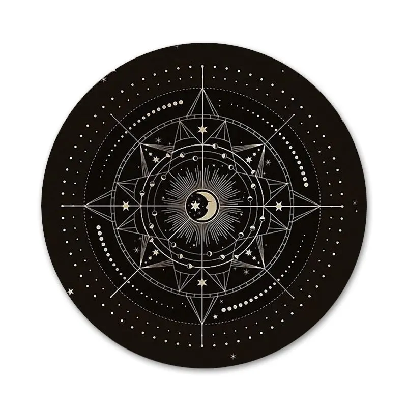 58 мм волшебник Луна Таро тайна Тотем значок брошь заколка аксессуары для одежды